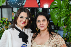 Raquel Queiroz e Julia Arpini. Foto: Artur Louzada