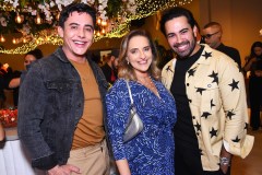 Four Towers Eventos: Ricardo Silveira, Edna Jabour e Kaiky Plaster. Foto: Cloves Louzada