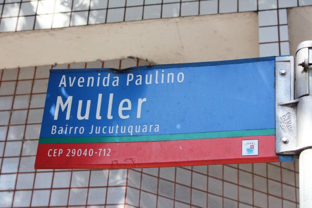 Endereço da História - Av. Paulino Muller