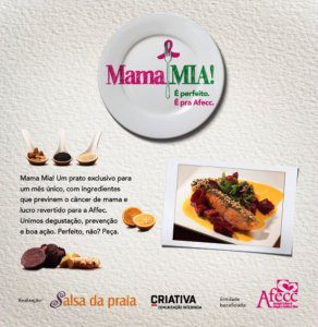 Mamma Mia - Campanha Outubro Rosa de Salsa da Praia e Criativa