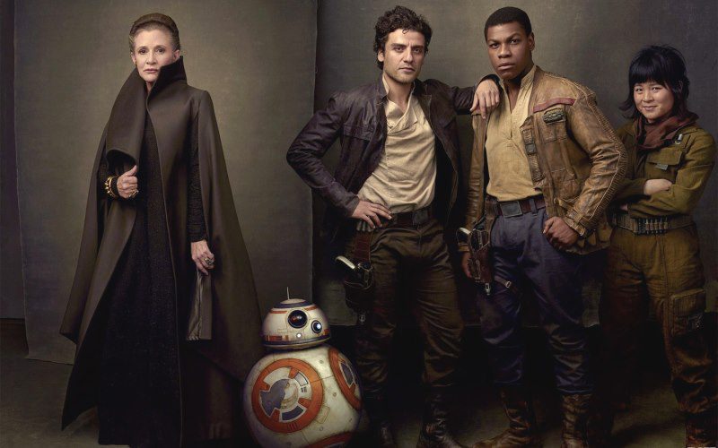 O elenco de Star Wars 8 inclui os atores da saga anterior da franquia