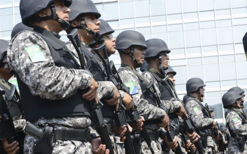 Programa-piloto federal Em frente, Brasil tem início em Cariacica com a chegada de força-nacional