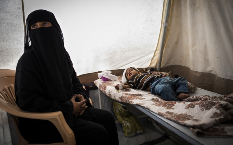 Colapso econômico faz surto de cólera voltar ao Líbano após 30 anos - Foto: Médico Sem Fronteiras
